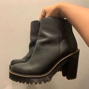 DR marten boot heels